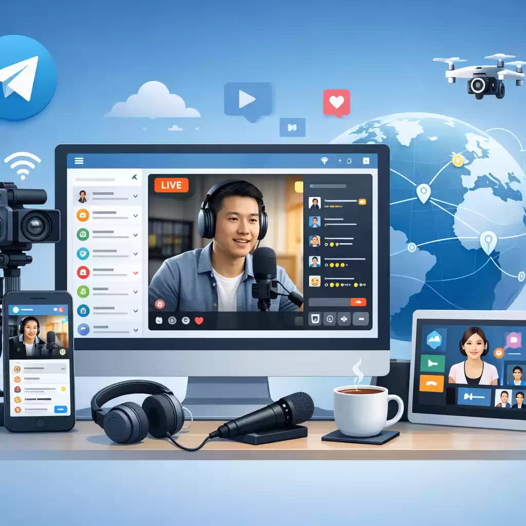 利用Telegram实现全球直播和互动！，telegram啊 - Telegram中文版-Telegram中文版
