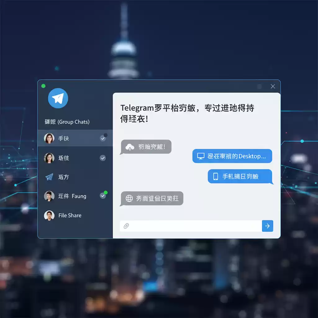 Telegram多平台同步,随时随地保持联系!,telegramdeskop - Telegram中文版-Telegram中文版