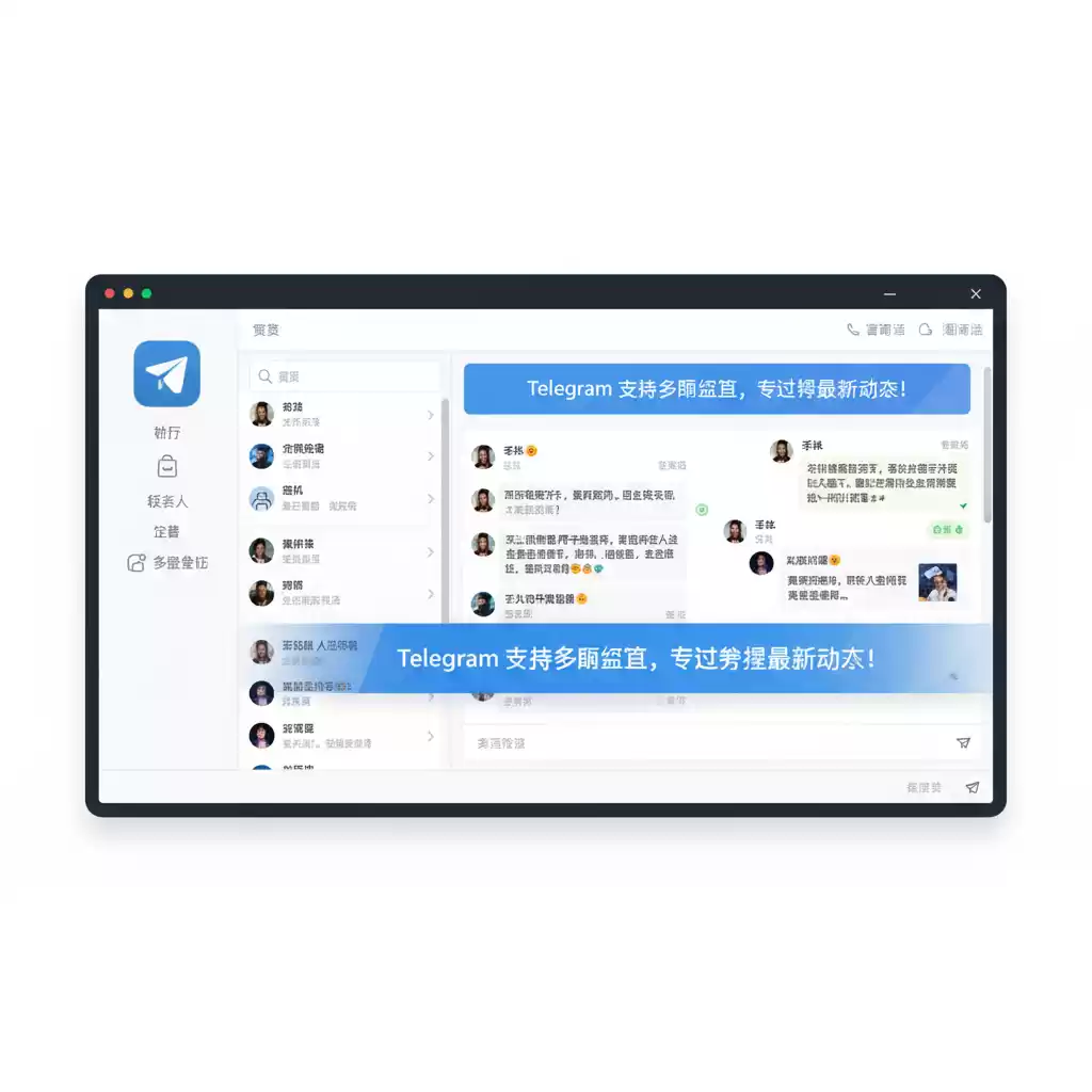 Telegram支持多端登录,随时掌握最新动态! - Telegram中文版-Telegram中文版