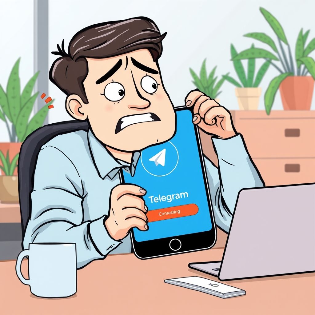 Telegram总是一直连接中怎么办?看完这篇文章,轻松解决问题! - Telegram中文版-Telegram中文版