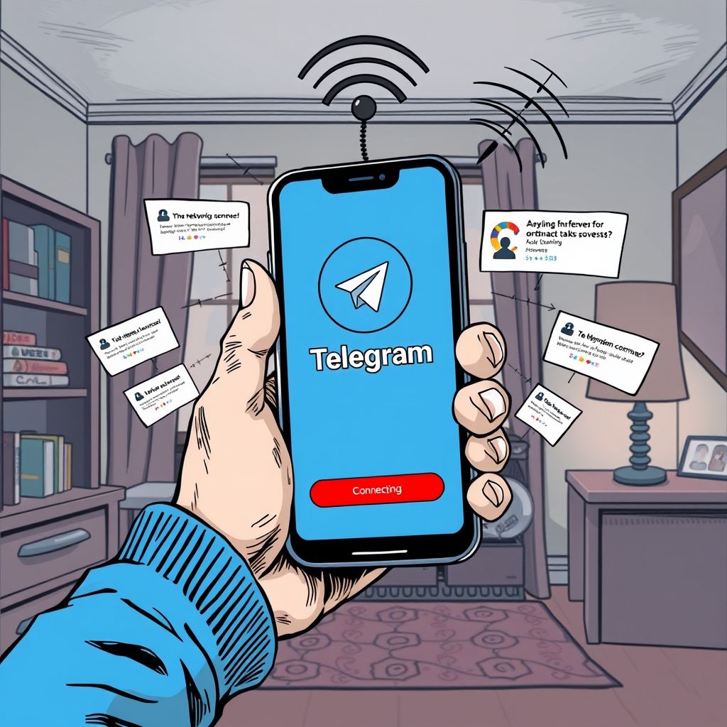 Telegram一直connecting更新:究竟是怎么回事? - Telegram中文版-Telegram中文版